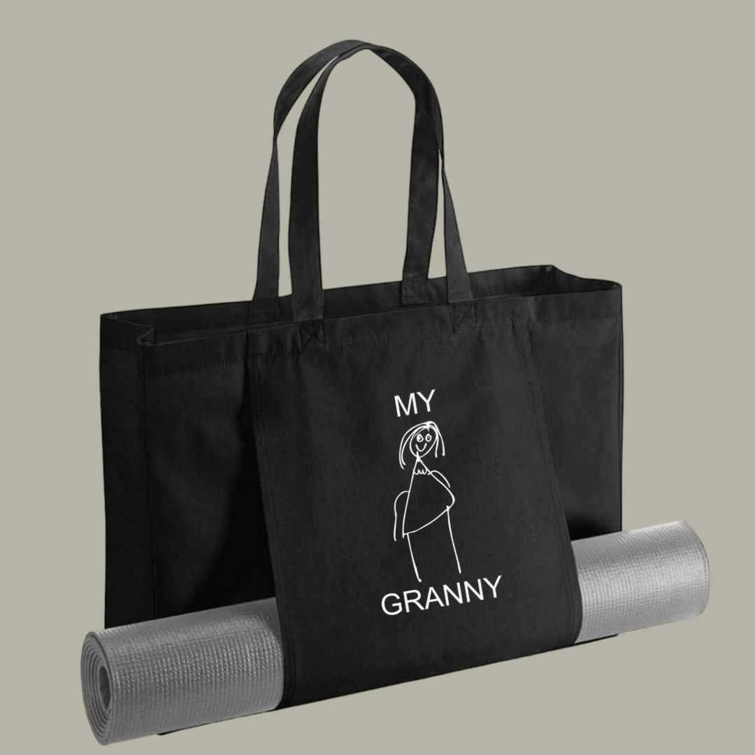 Personalised yoga bag with child's artwork – Beeny made