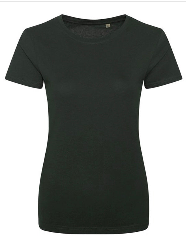 Bottle green organic t-shirt