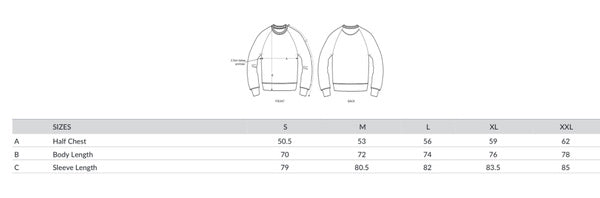 Unisex adult ethically sourced sweatshirt