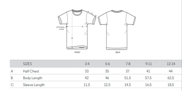 100 % organic children’s t shirt