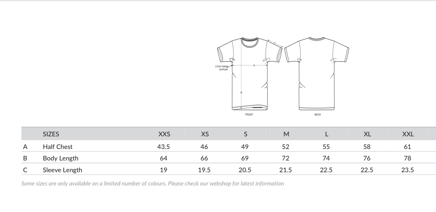 Ethically sourced organic navy unisex t-shirt