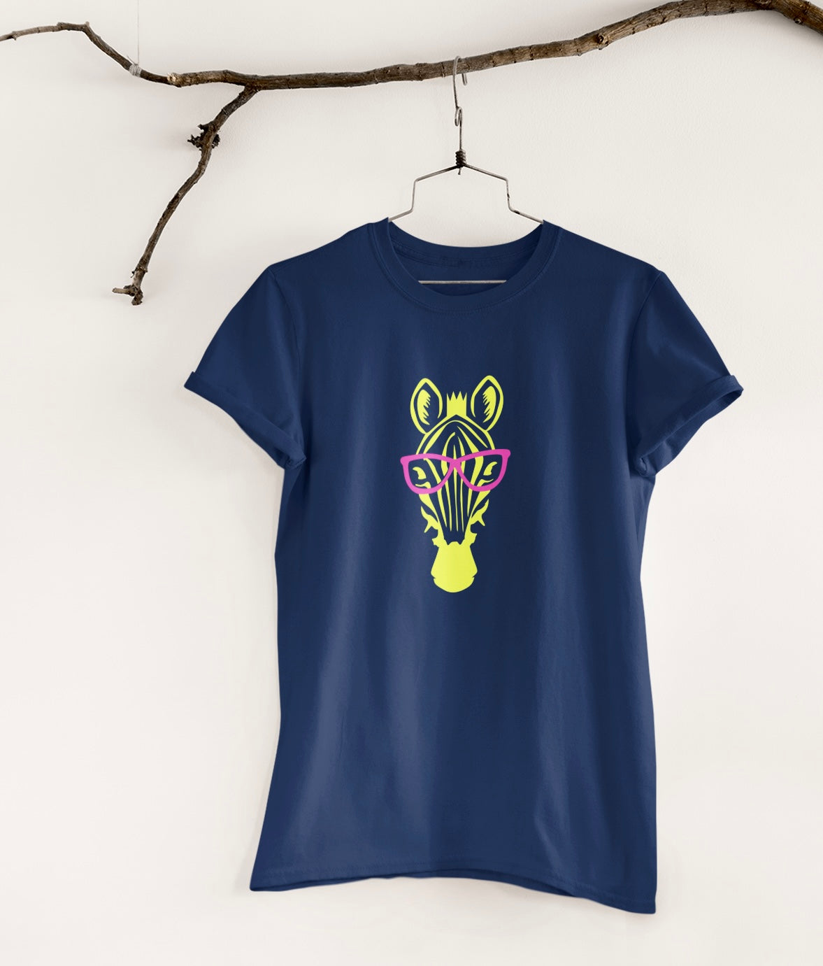 Ethically sourced organic navy unisex t-shirt