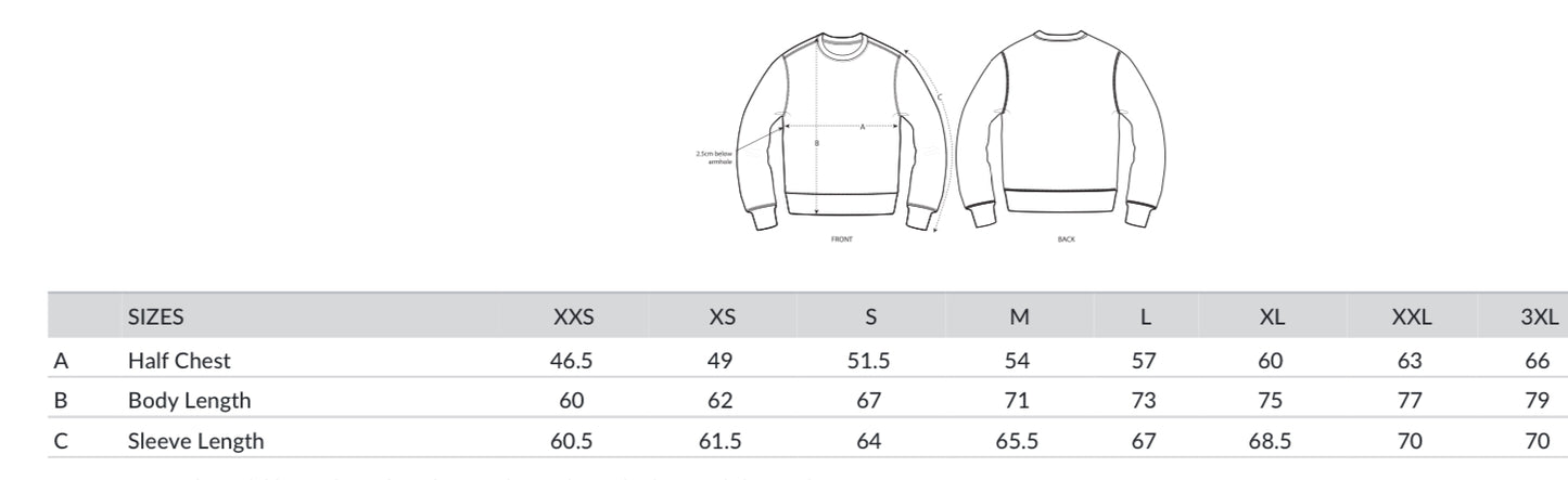 Women’s organic love sweatshirt