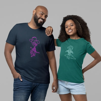 Personalised adults T-shirts