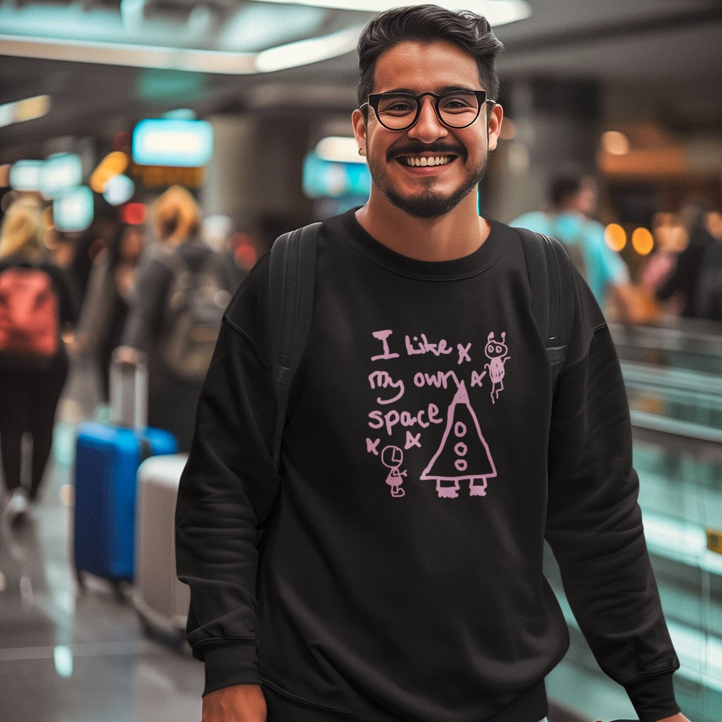 Personalised adults sweatshirt